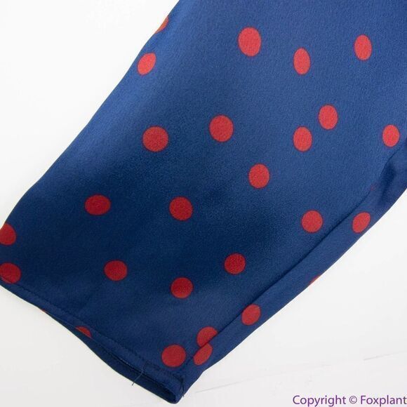 NEW Eloquii Tulip Hem Wrap Dress in Mandalay Dot, 28 - Picture 15 of 16